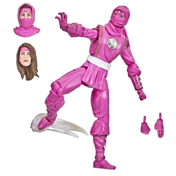 Power Rangers Lightning Collection Mighty Morphin Ninja Pink Ranger New!!! - Picture 5 of 5